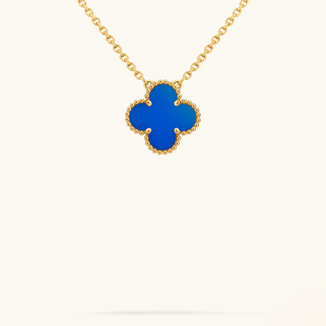 CLOVER | Blauwe Ketting