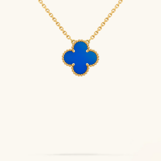 CLOVER | Blauwe Ketting