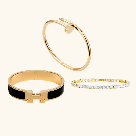 3-delige armbandenset Marbella