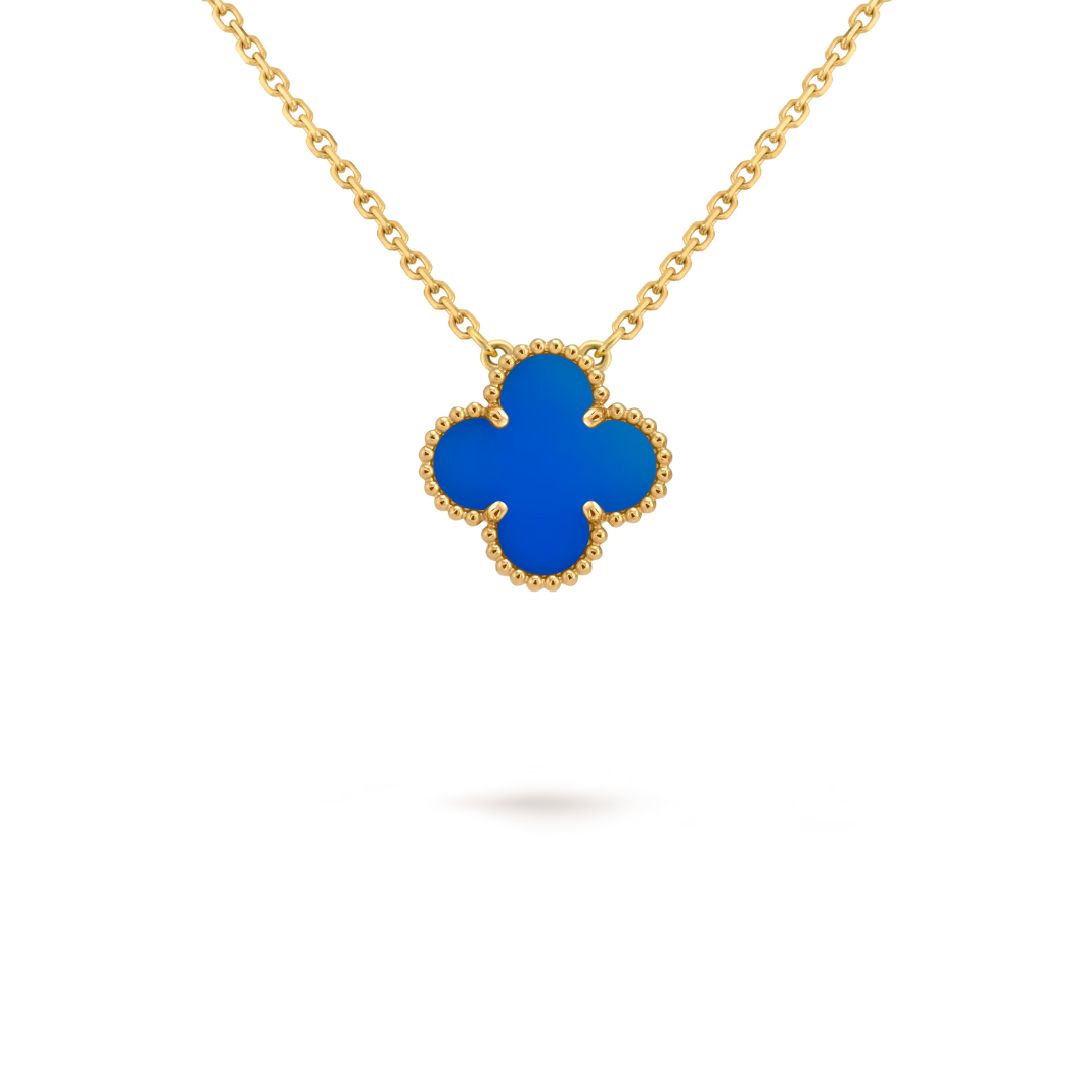 CLOVER | Blauwe Ketting