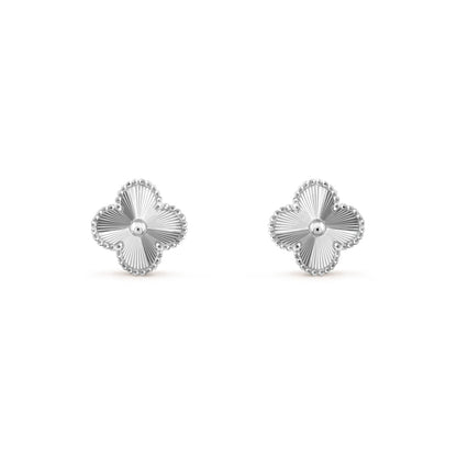 CLOVER | Zilveren Oorbellen