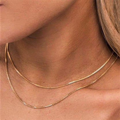 Danica Box Chain Gouden Ketting