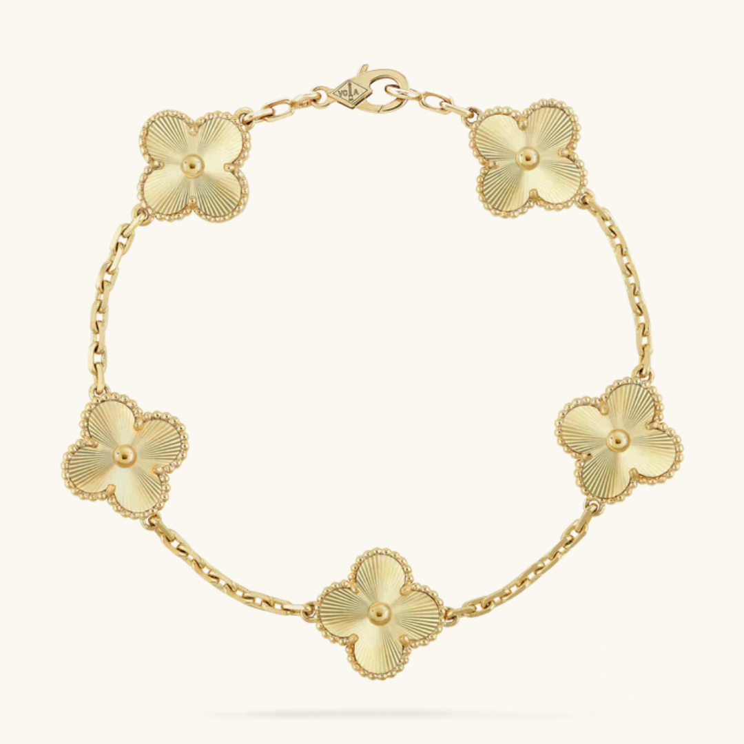 CLOVER | Gouden Armband