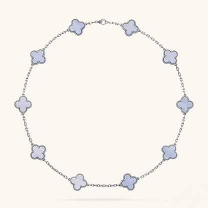 CLOVER | 10 Motief Paarse Ketting