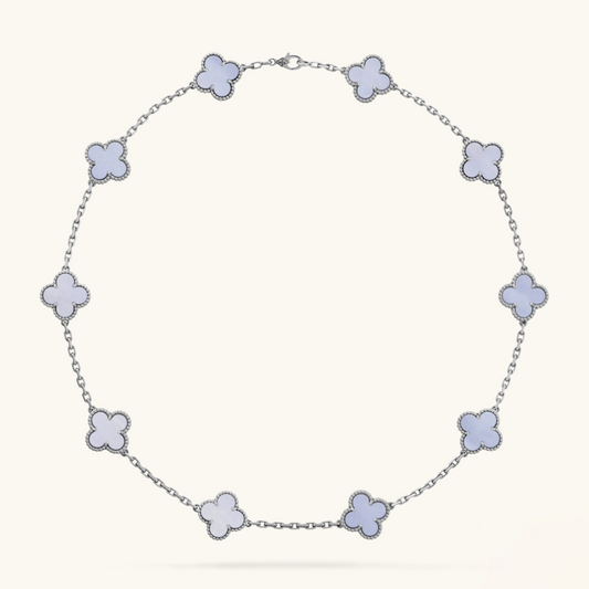 CLOVER | 10 Motief Paarse Ketting
