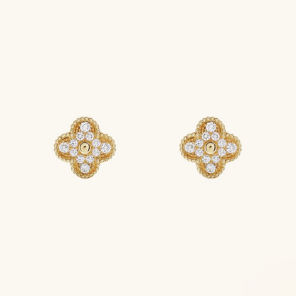 CLOVER | Gouden Oorbellen Prestige