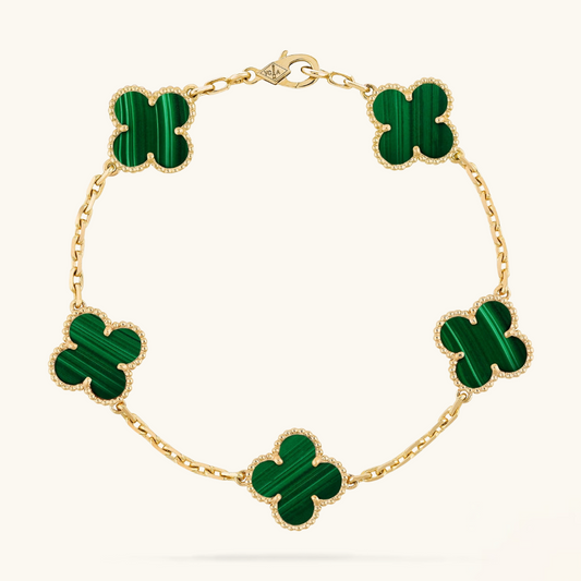 CLOVER | Groene Armband