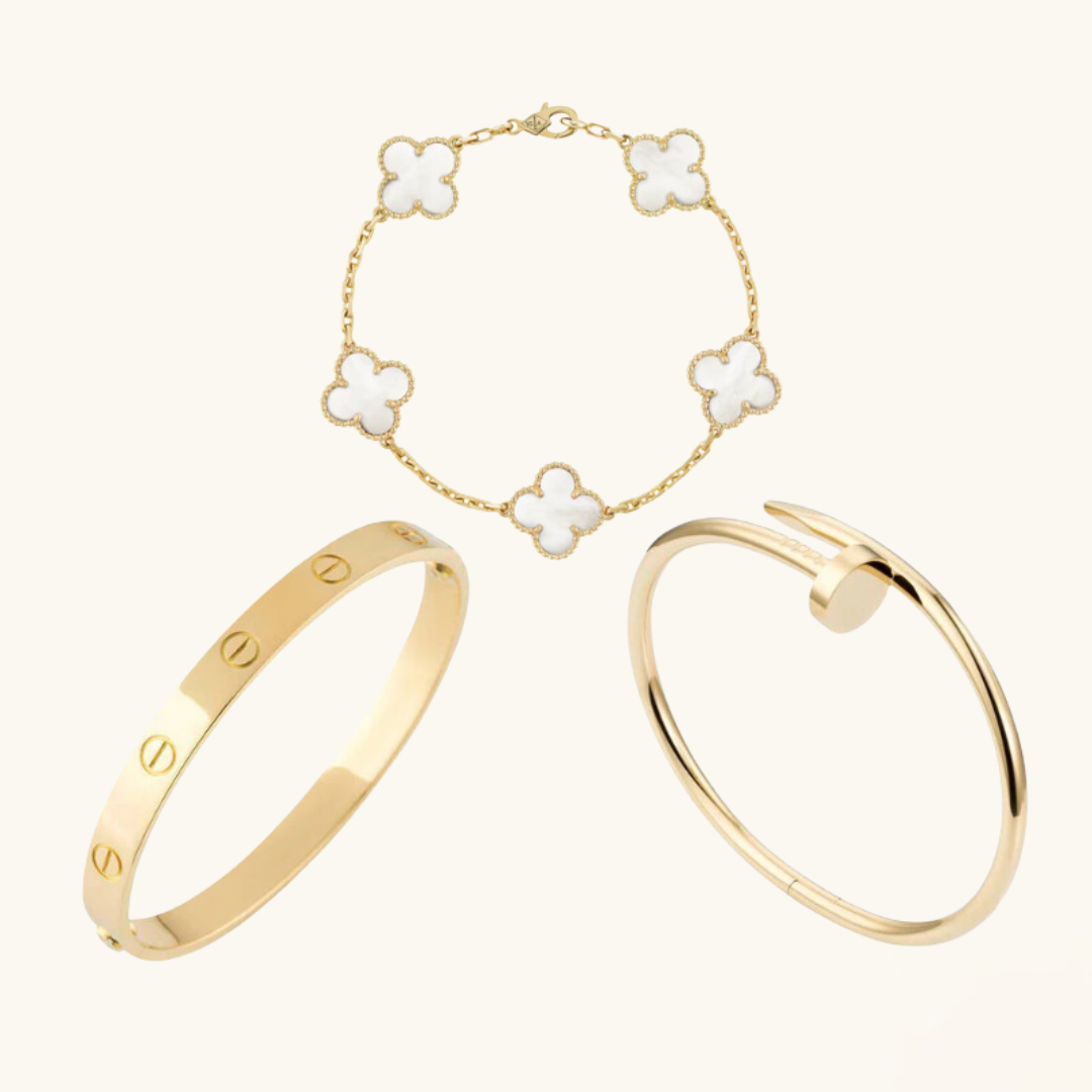 3-delige armbandenset "Ellen"