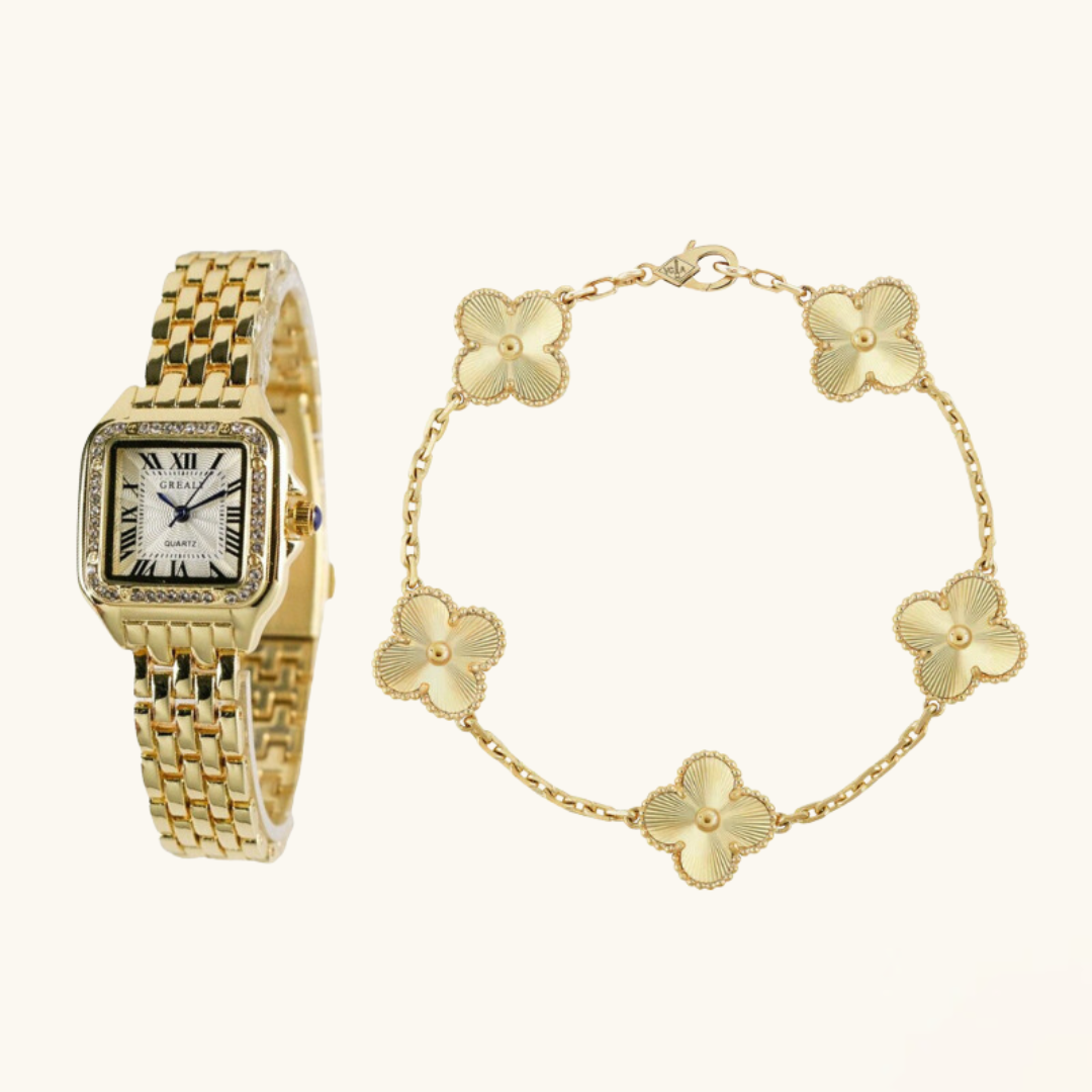 2-delige Horloge Armband Set "Sofia"