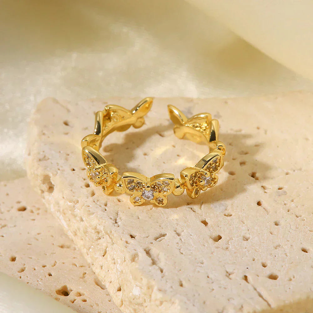 Colleen Vlinder Gouden Ring