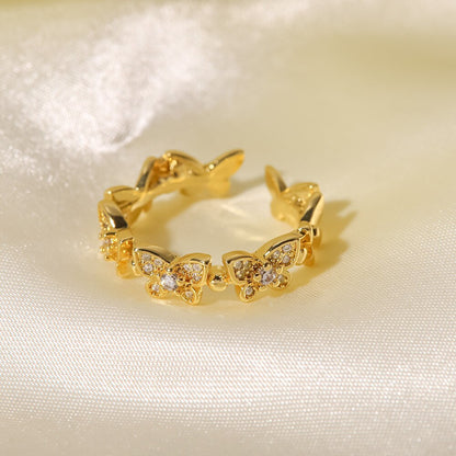 Colleen Vlinder Gouden Ring
