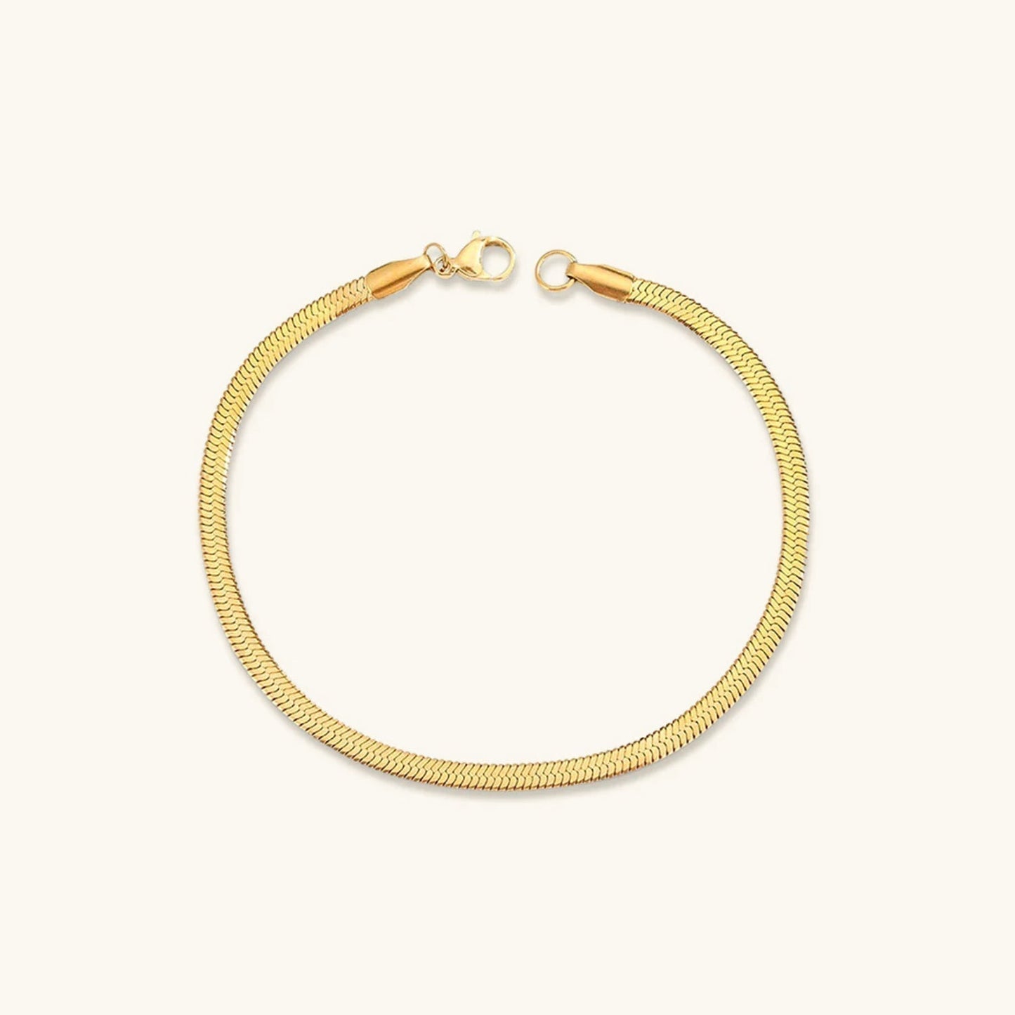 Vida Gouden Herringbone Armband