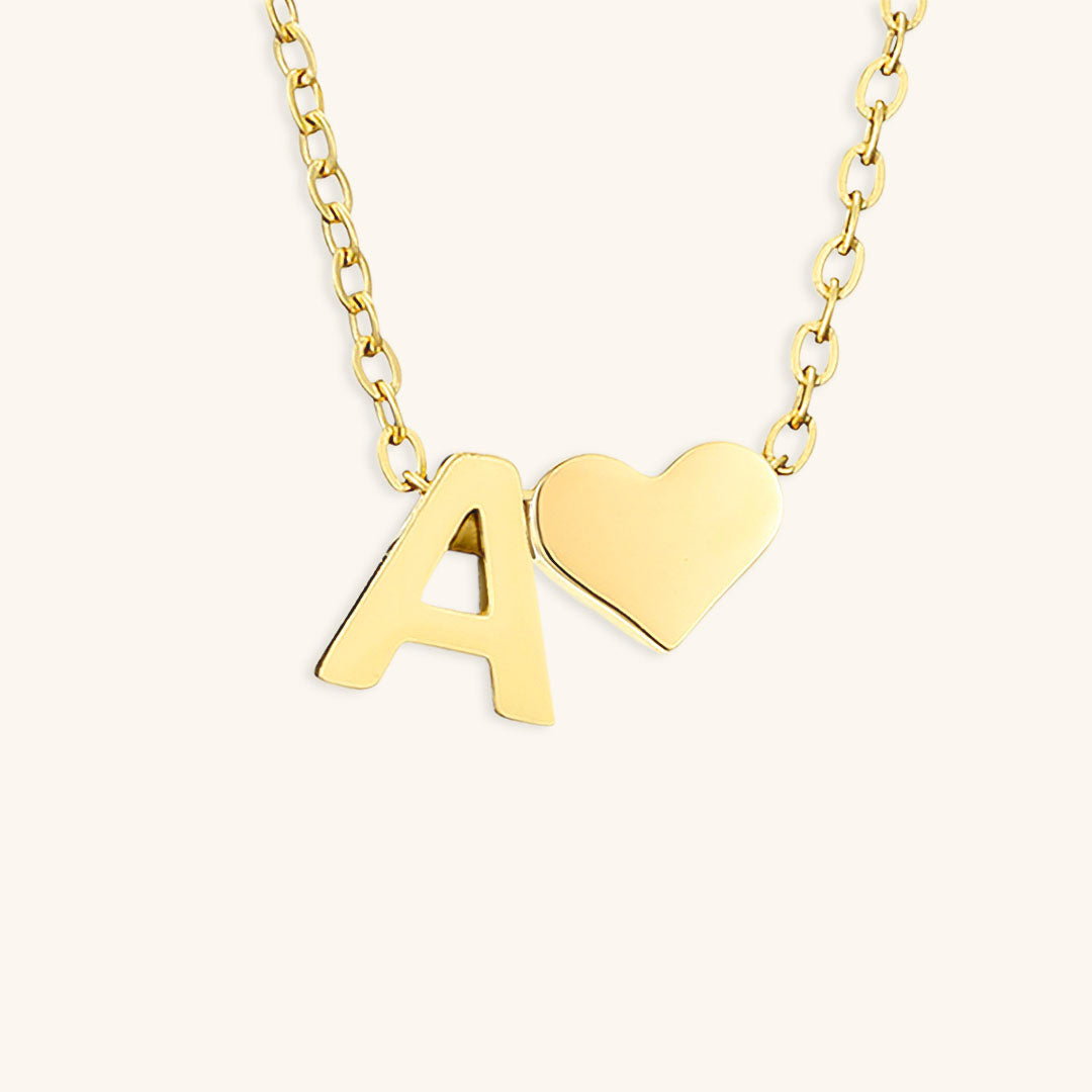 Ria Initieel Letter Gouden Ketting