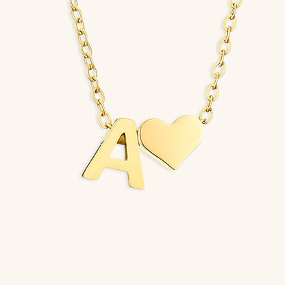 Ria Initieel Letter Gouden Ketting