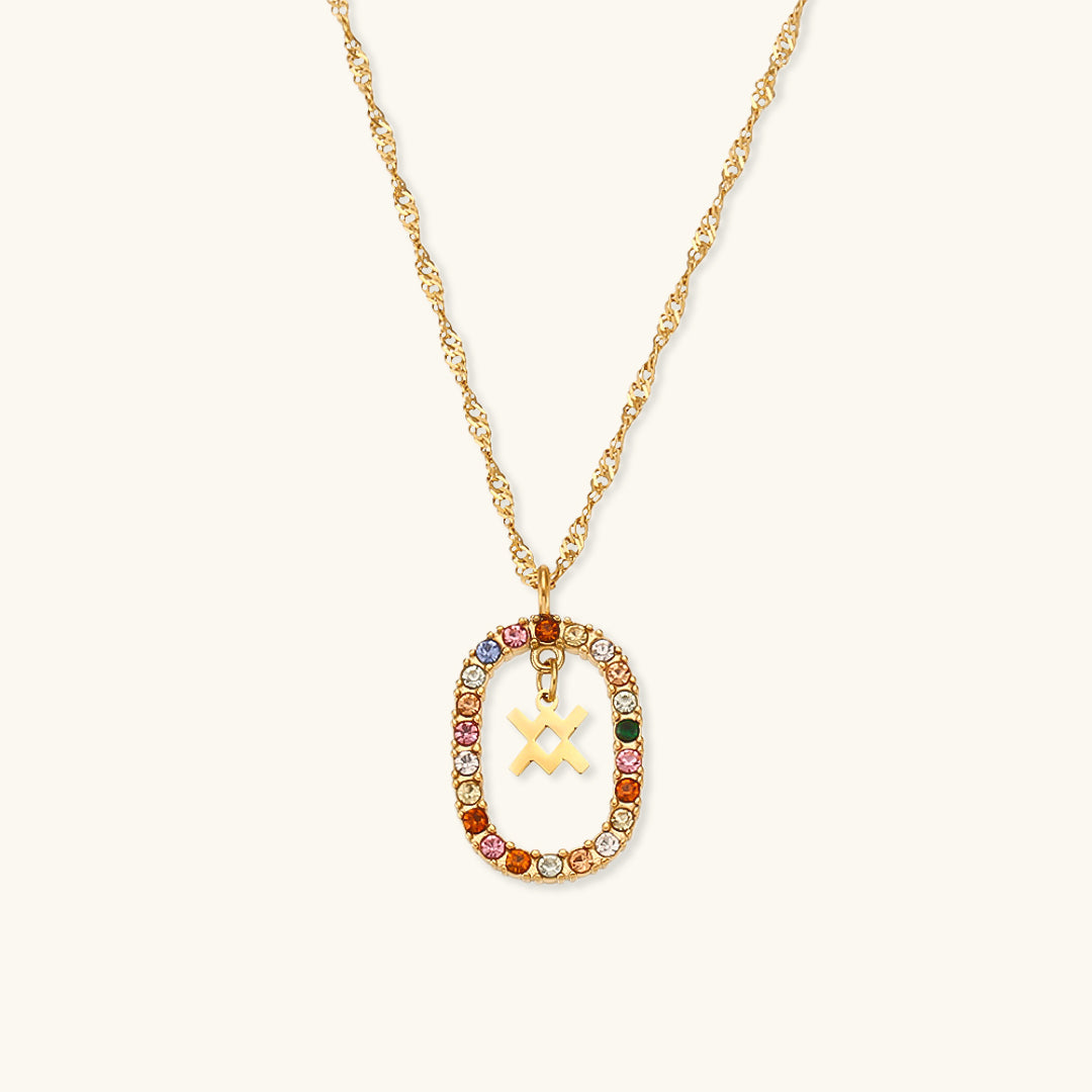 Colette Zodiac Edelsteen Ketting