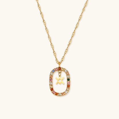 Colette Zodiac Edelsteen Ketting