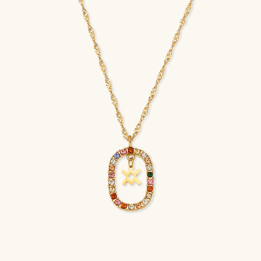 Colette Zodiac Edelsteen Ketting