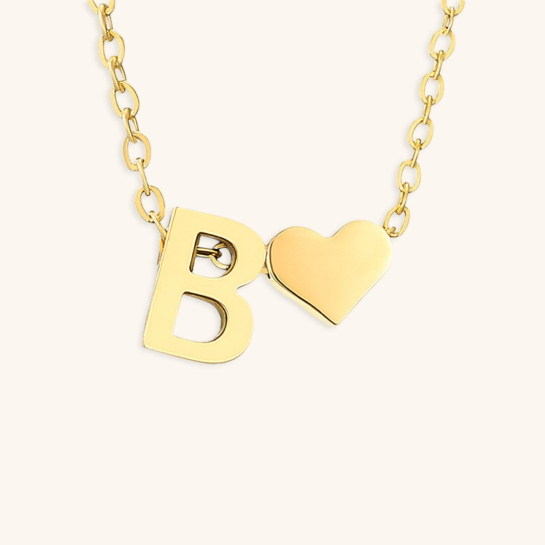 Ria Initieel Letter Gouden Ketting