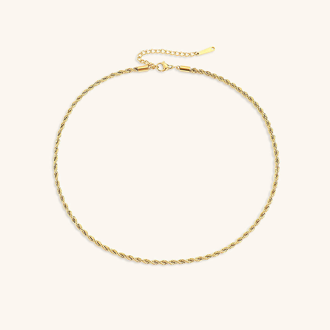 Bianca Touwketting Gouden Halsketting