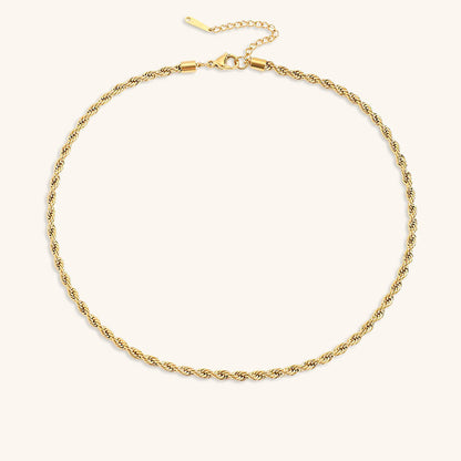 Bianca Touwketting Gouden Halsketting