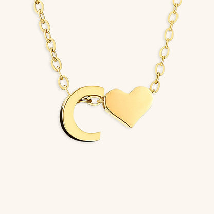 Ria Initieel Letter Gouden Ketting