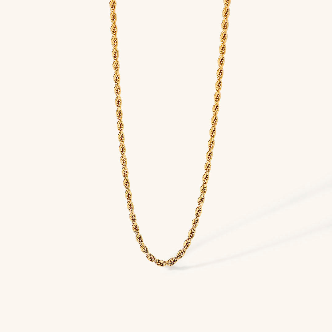 Calle Touwketting Gouden Hanger