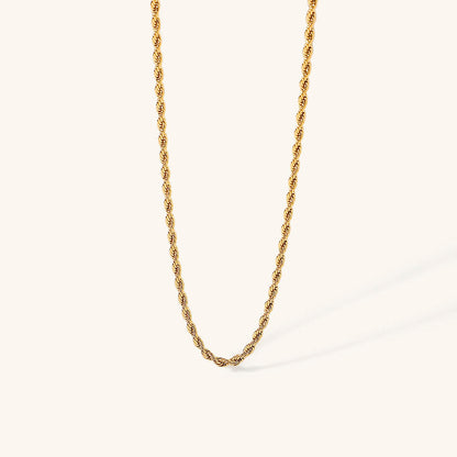 Calle Touwketting Gouden Hanger