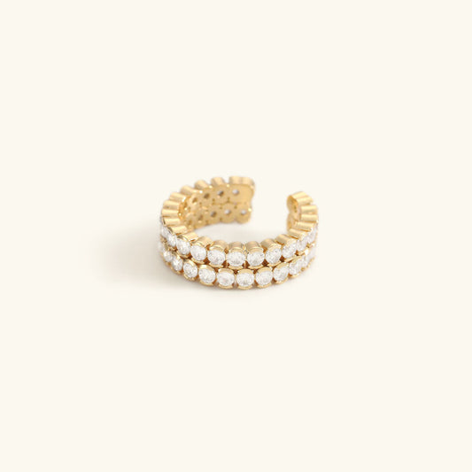 Cassandra Studded Gouden Ring