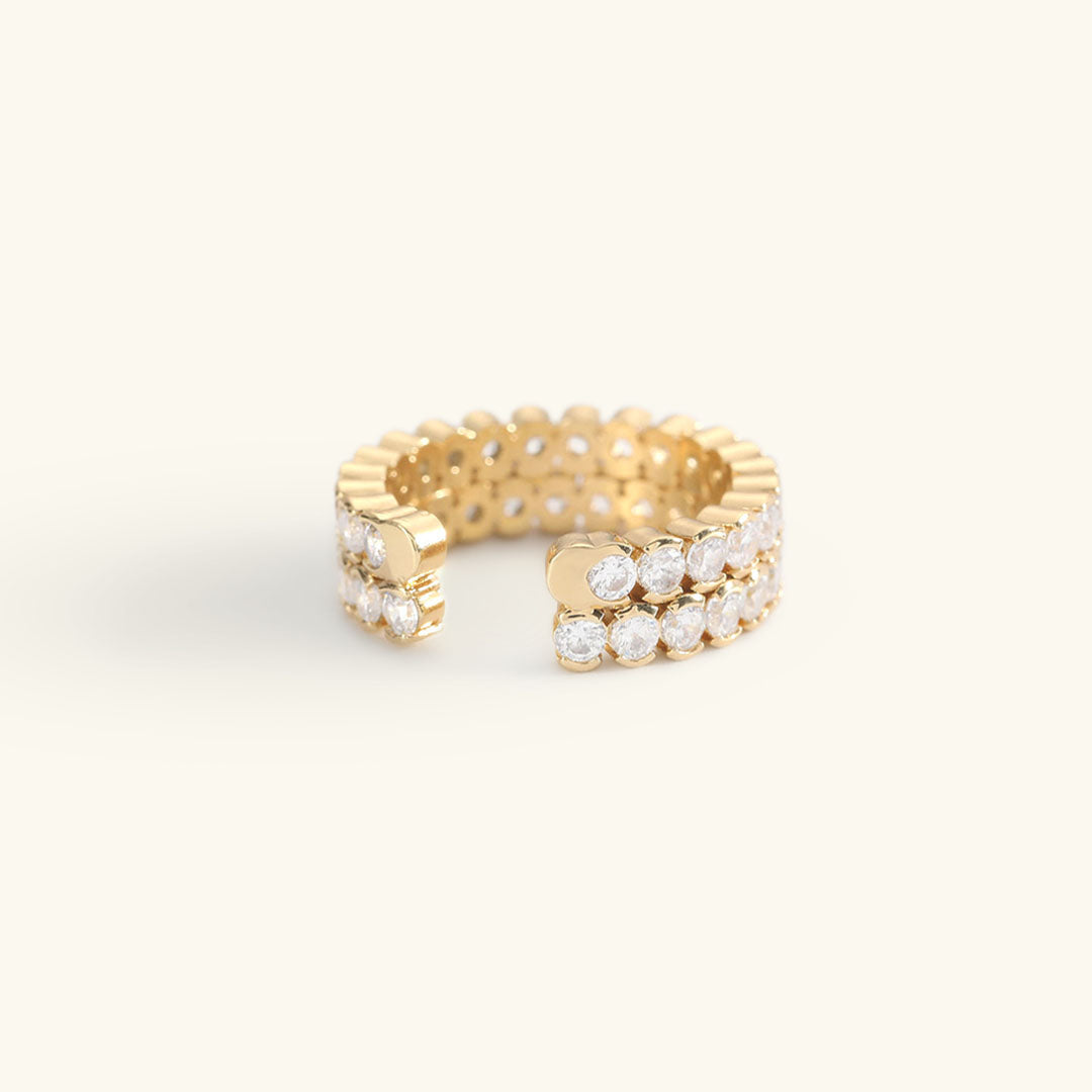 Cassandra Studded Gouden Ring