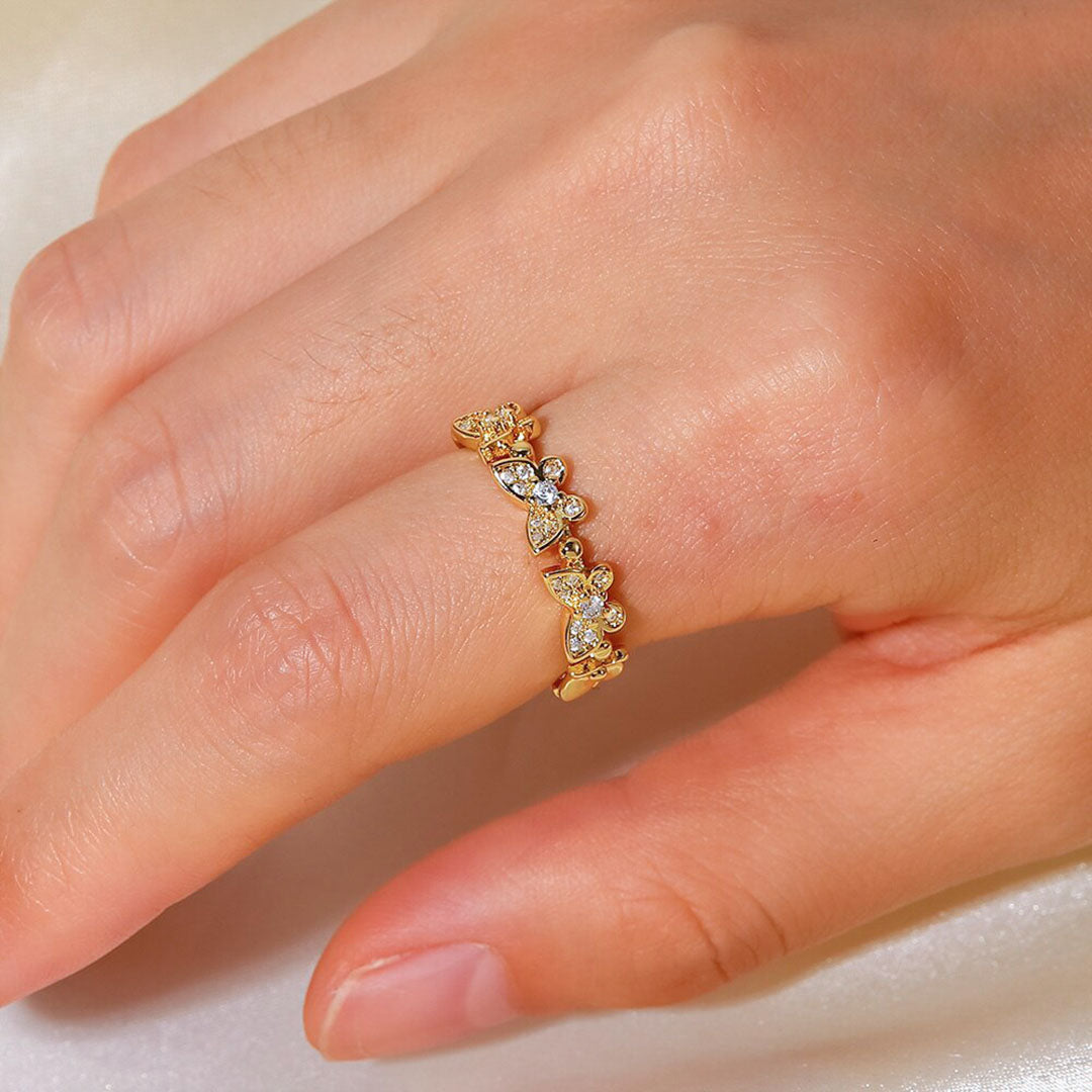 Colleen Vlinder Gouden Ring