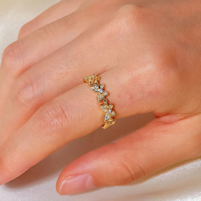 Colleen Vlinder Gouden Ring