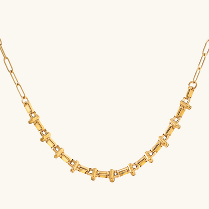 Cairo Choker Ketting - Goud
