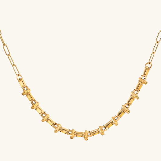 Cairo Choker Ketting - Goud