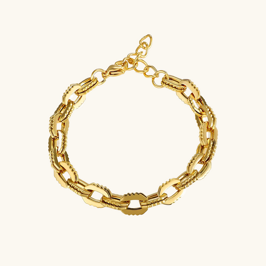 Camden Chunky Link Armband-Goud
