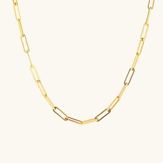 Clip Chain Necklace - Goud