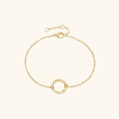 Dalia Gouden Hoepelarmband