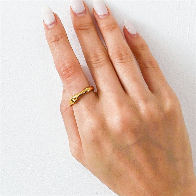 Dianne Gouden Stapelring