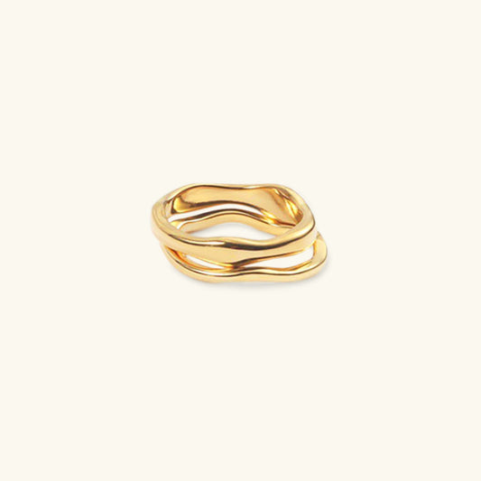 Dianne Gouden Stapelring