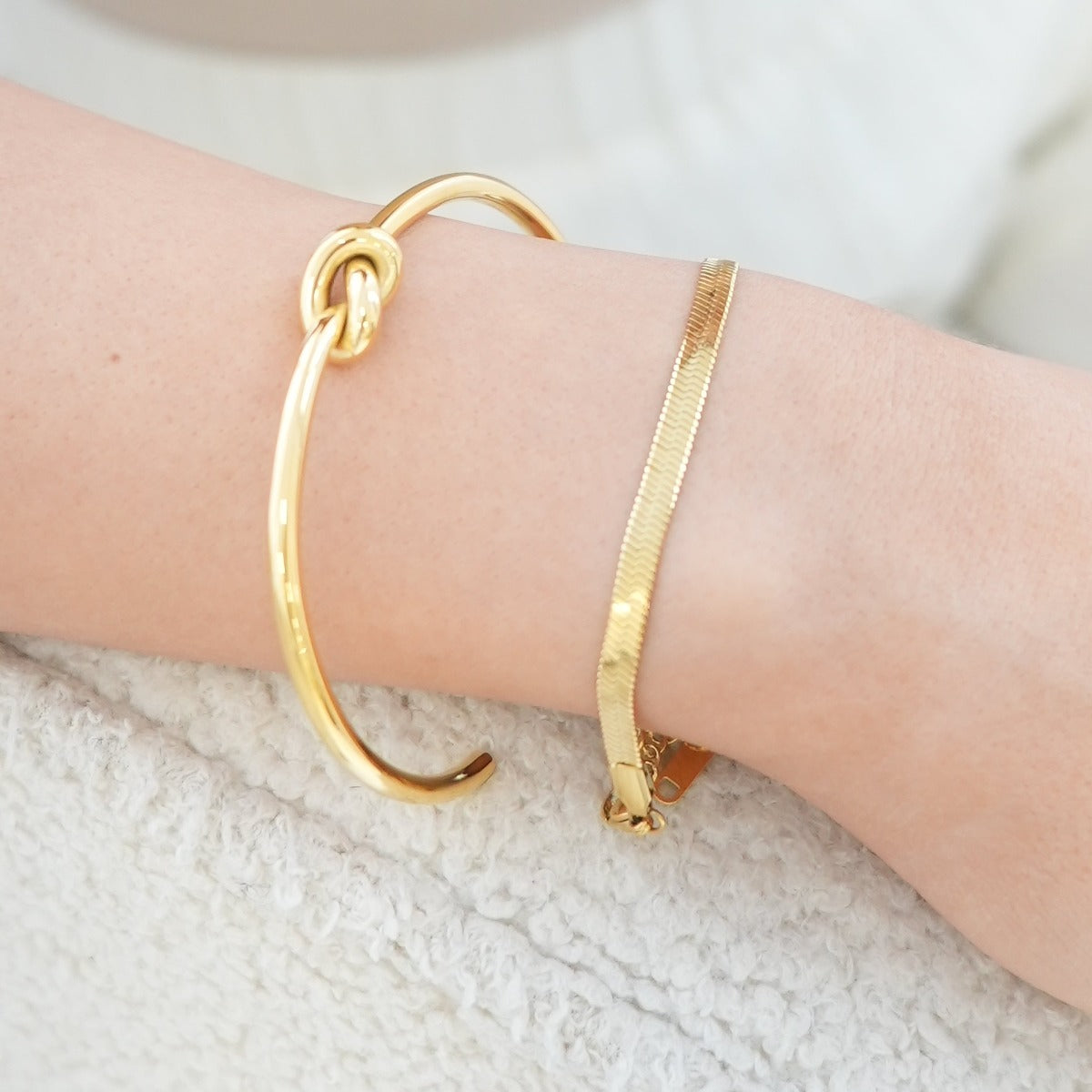 Slangarmband - Goud