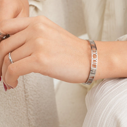 Holle Cijfers Armband - Zilver