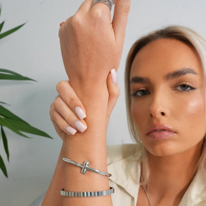 Neve Bangle - Zilver
