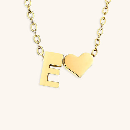 Ria Initieel Letter Gouden Ketting