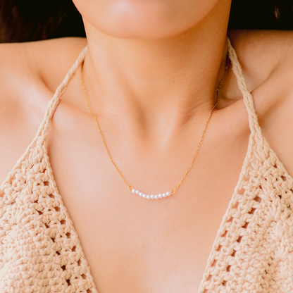 Emilia Zoetwaterparel Ketting