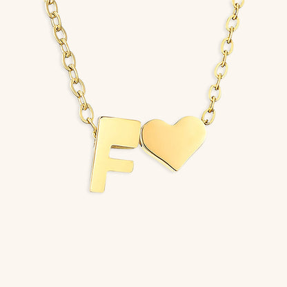 Ria Initieel Letter Gouden Ketting