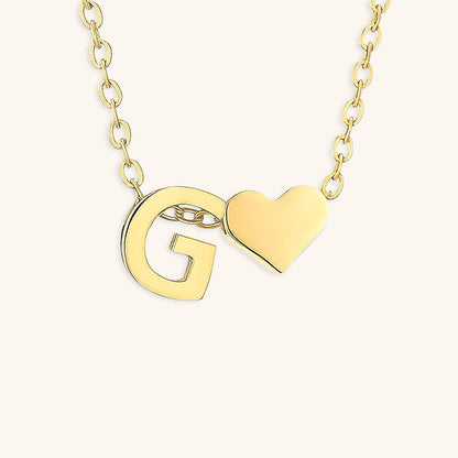 Ria Initieel Letter Gouden Ketting
