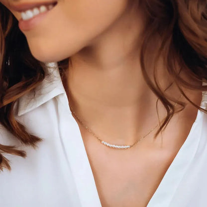 Emilia Zoetwaterparel Ketting