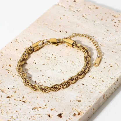 Clara Touwketting Gouden Armband