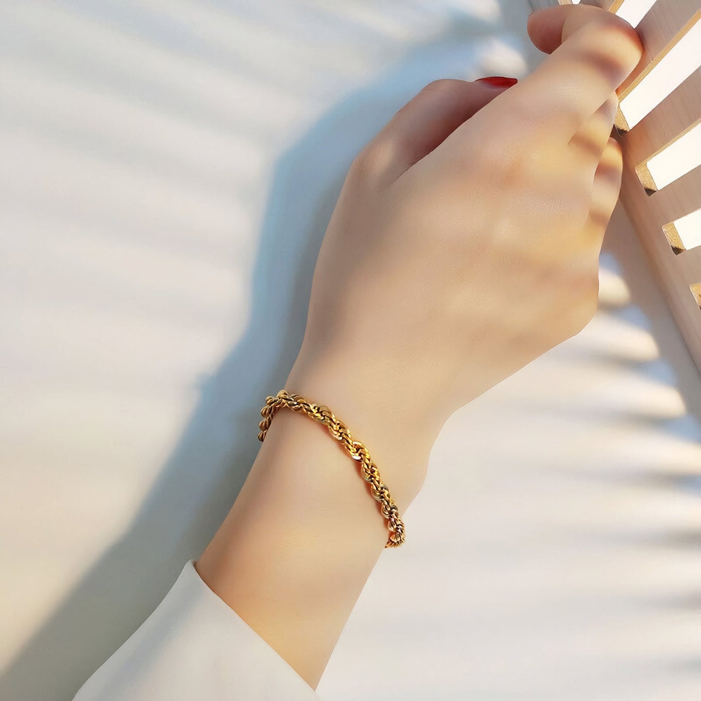 Clara Touwketting Gouden Armband