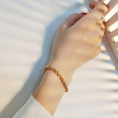 Clara Touwketting Gouden Armband