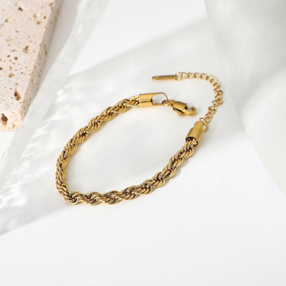 Clara Touwketting Gouden Armband